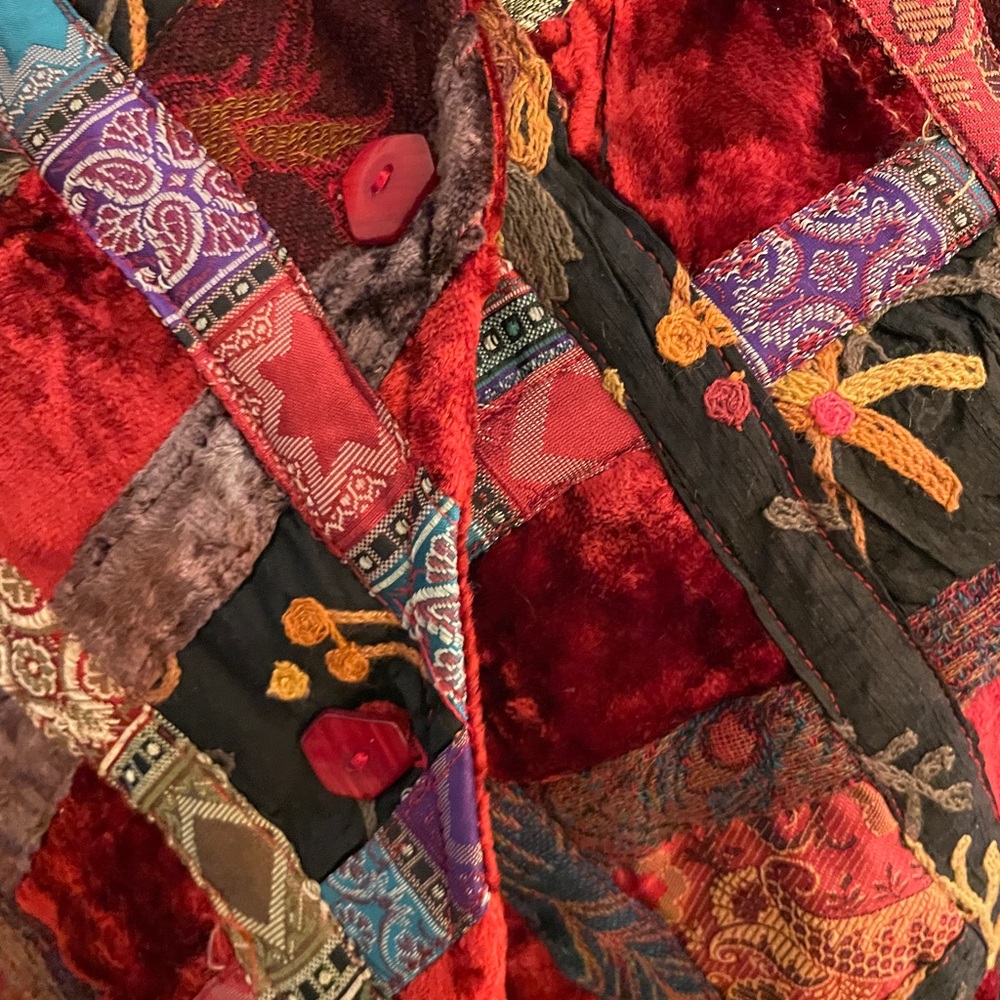 Coldwater Creek Patchwork Jacket - image 2